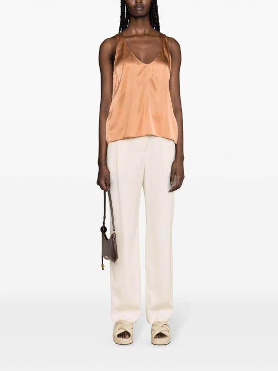 24FW 핑코 민소매 티셔츠 103028A1RIL44 Pink - PINKO