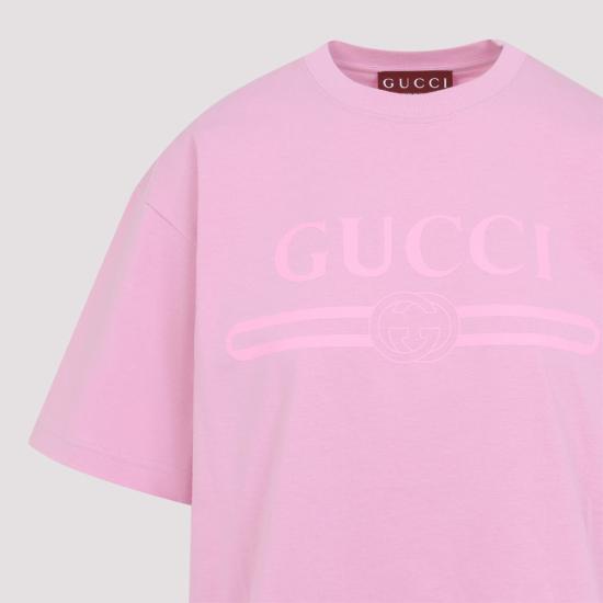 25SS 구찌 반팔 티셔츠 788093 XJG5R5967 Pink - GUCCI