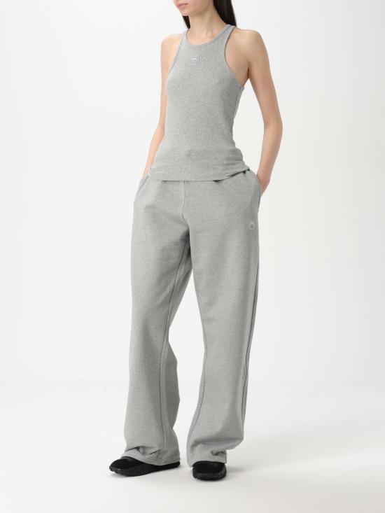 25FW 마린세르 스트레이트 팬츠 UPA052ACJER0013 GR50 Grey - MARINE SERRE