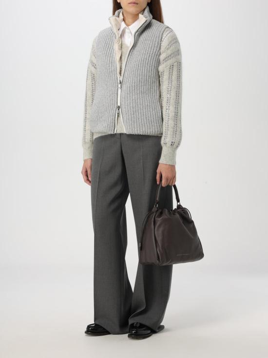 25SS 브루넬로 쿠치넬리 숄더백 MBGPD3611 C8279 Dark - BRUNELLO CUCINELLI