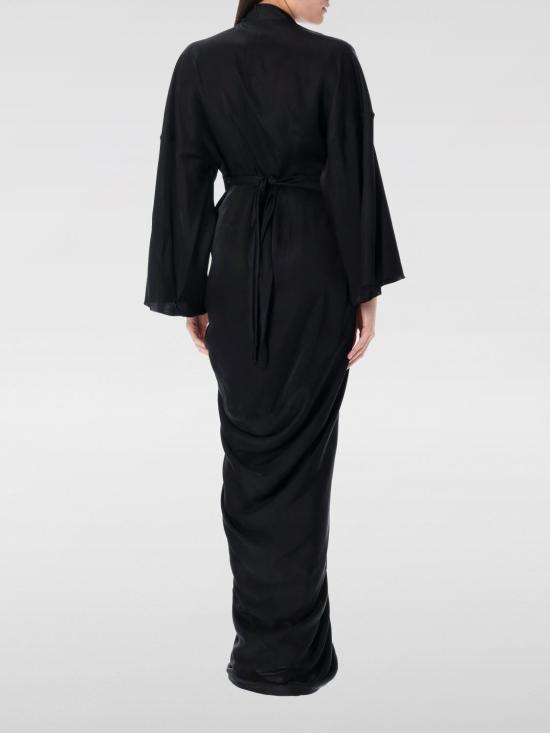 25SS 릭 오웬스 롱 원피스 RP01E7566SCH 09 Black - RICK OWENS