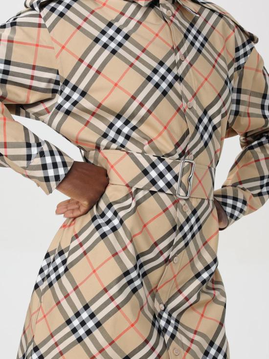 25SS 버버리 롱 원피스 8086610 Sand - BURBERRY