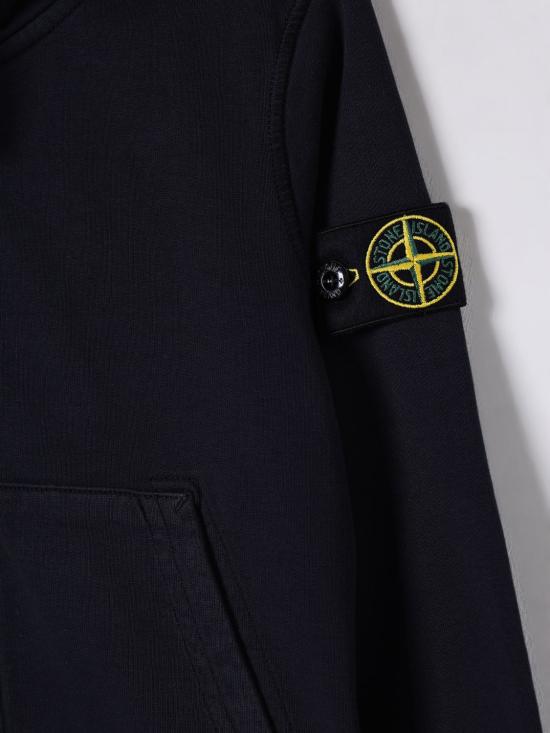 25FW [키즈] 스톤 아일랜드 풀오버 6100014S0040 V0020 Blue - STONE ISLAND