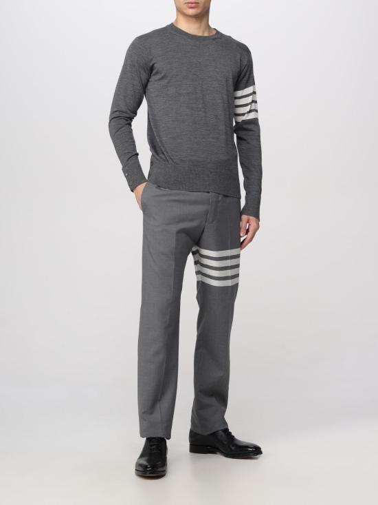 25FW 톰브라운 스웨터 MKA002AY1014 038 Grey - THOM BROWNE