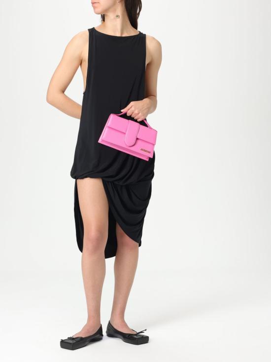 25FW 자크뮈스 숏 원피스 251DR2422381 990 Black - JACQUEMUS