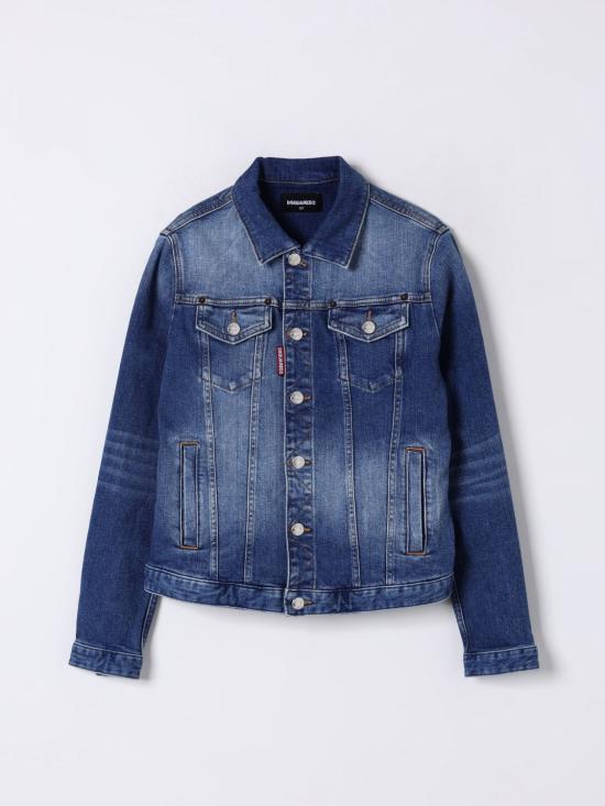 25SS [키즈] 디스퀘어드2 캐주얼 자켓 DQ2254D0ABX DQ01 Blue