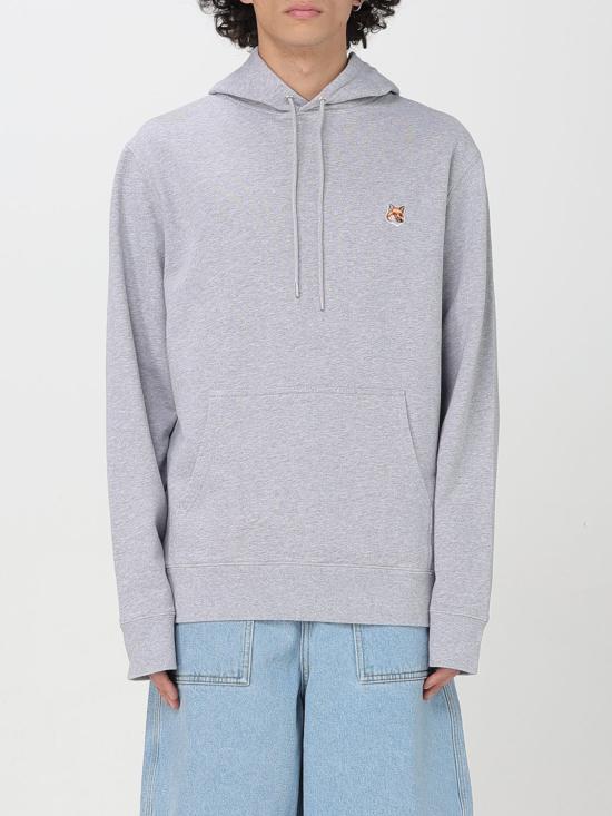 25FW 메종키츠네 폭스 헤드 패치 레귤러 후드  LM00702KM0001 H120 Grey