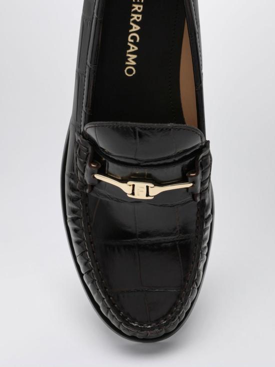 25SS 살바토레 페라가모 로퍼 07810651C TM Brown - SALVATORE FERRAGAMO