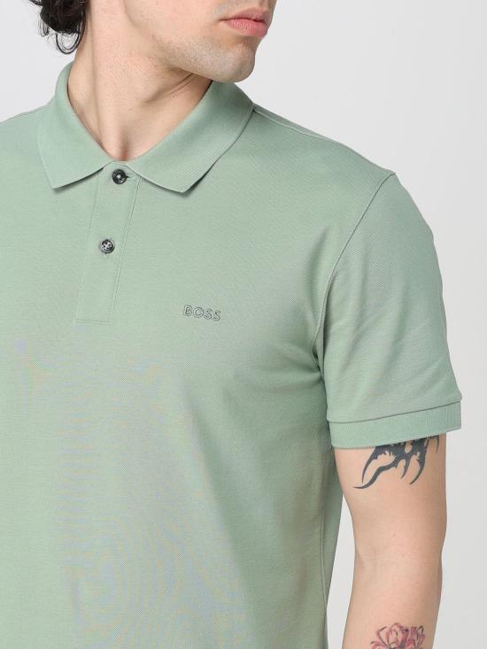 25FW 보스 폴로 티셔츠 50468362 373 Olive - BOSS