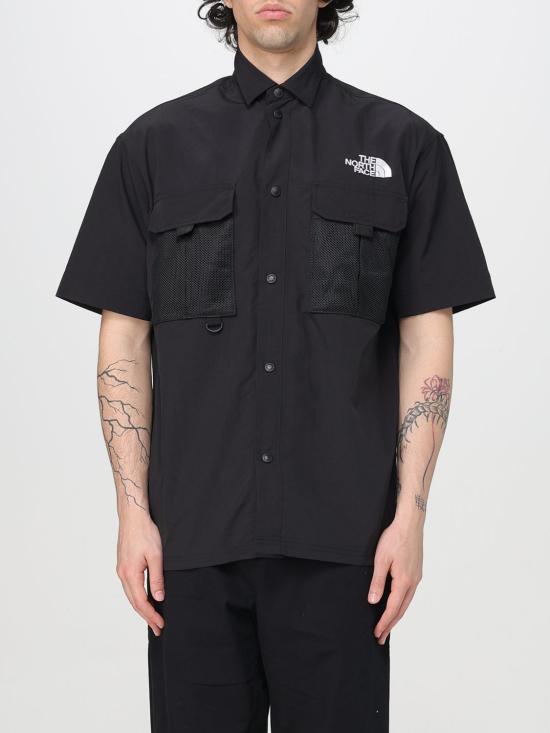 25FW 노스페이스 반팔 셔츠 NF0A8BK1 JK31 Black