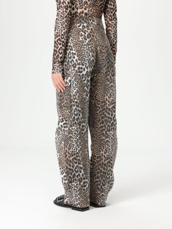 25SS 가니 팬츠 T4209 943 Brown - GANNI