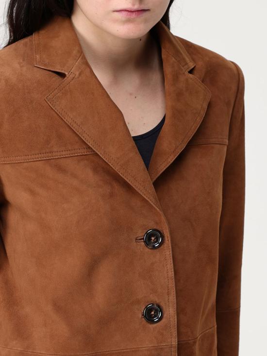 25SS 리우조 자켓 CA5122P0382 81242 Brown - LIU JO