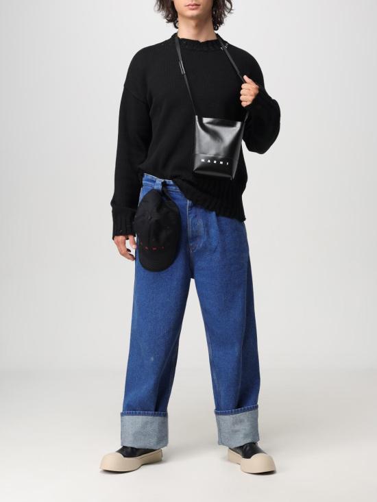 25FW 마르니 볼캡 CLZC0108S0UTC311 00N99 Black - MARNI