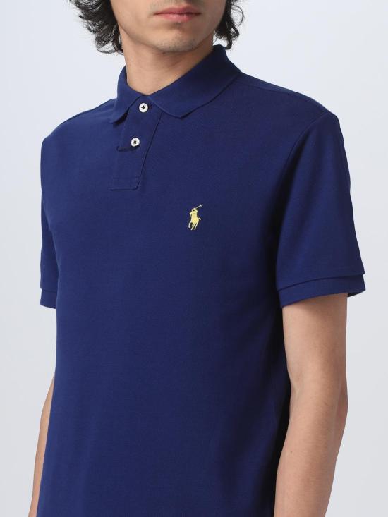 25FW 폴로 랄프로렌 폴로 티셔츠 710795080 013 Blue 1 - POLO RALPH LAUREN