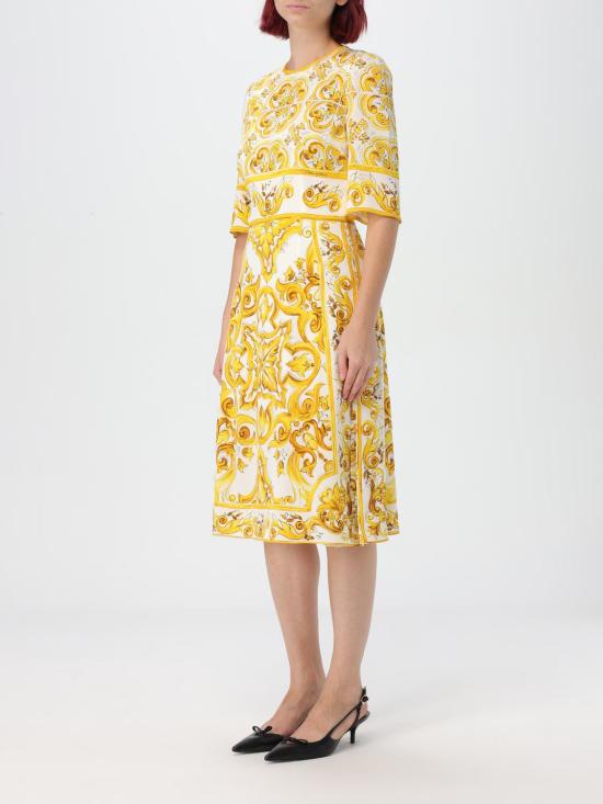 24FW 돌체앤가바나 롱 원피스 F6ADSTHPABL HG3TN Multicolor - DOLCE & GABBANA