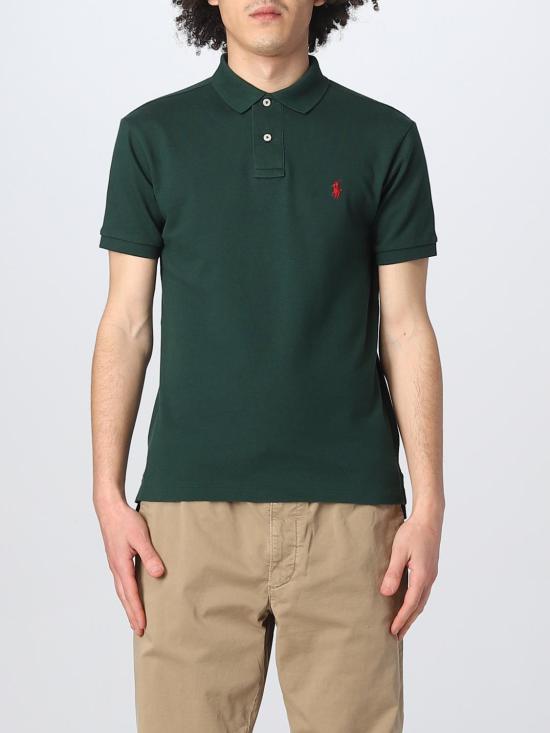 25FW 폴로 랄프로렌 폴로 티셔츠 710795080 018 Green