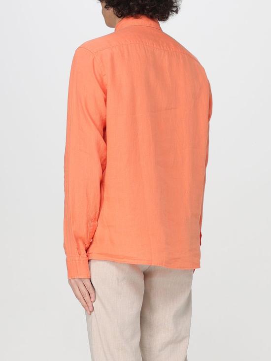 25FW 보스 긴팔 셔츠 50520283 823 Orange - BOSS