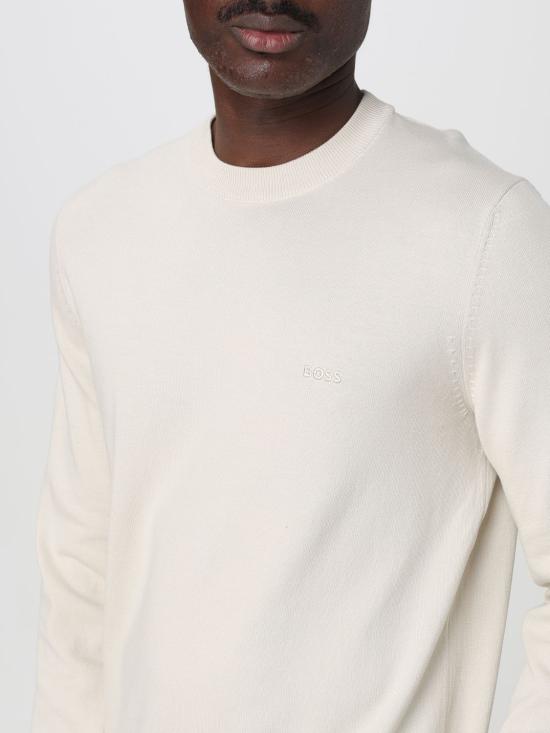 25FW 보스 스웨터 50506023 131 White - BOSS