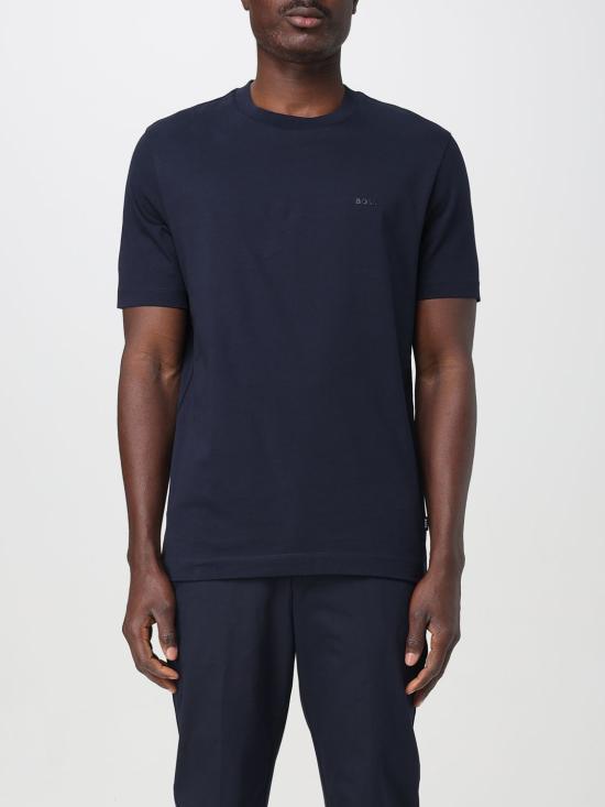 25FW 보스 반팔 티셔츠 50468347 404 Blue