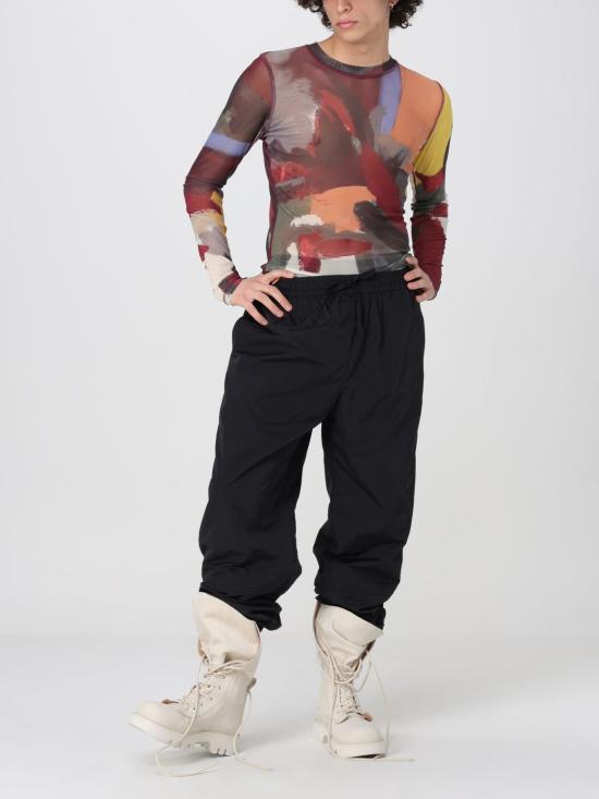 25FW JW앤더슨 스트레이트 팬츠 TR0395PG1697 999 Black - JW ANDERSON