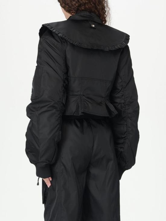 25SS 가니 자켓 W0279 099 Black - GANNI