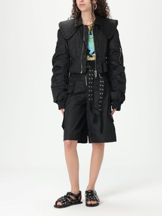 25SS 가니 자켓 W0279 099 Black - GANNI