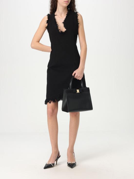 25SS 살바토레 페라가모 숏 원피스 13G875 782644 002 White - SALVATORE FERRAGAMO