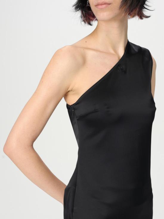 25SS 쿠레쥬 미디 원피스 225CRO627TA0007 9999 Black - COURREGES