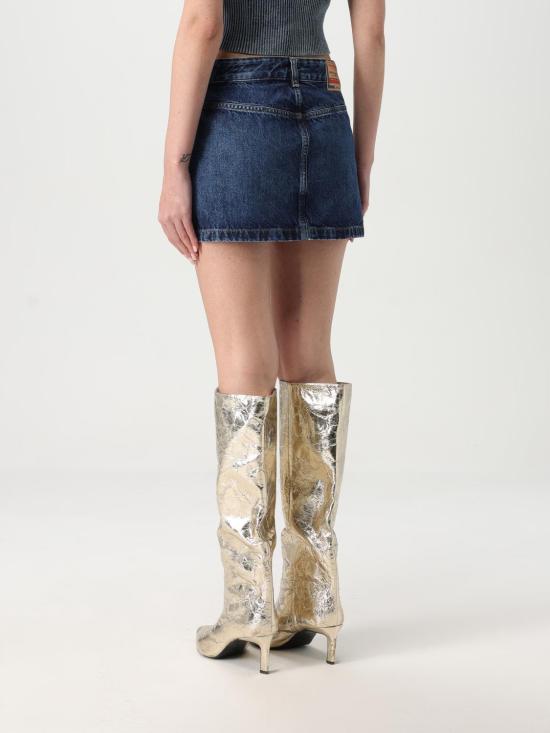 25FW 디젤 숏 스커트 A0493509I27 01 Blue - DIESEL