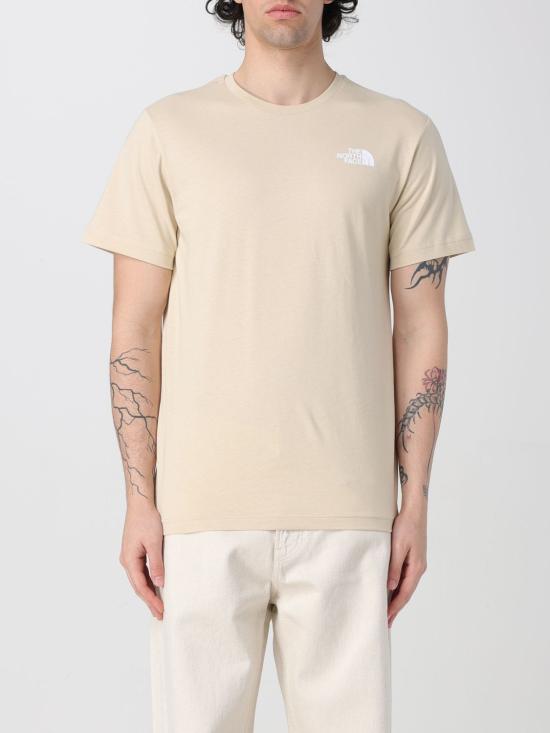 25FW 노스페이스 반팔 티셔츠 NF0A87NP 3X41 Beige