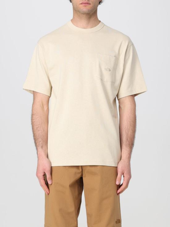 25FW 노스페이스 반팔 티셔츠 NF0A8C3P 3X41 Beige