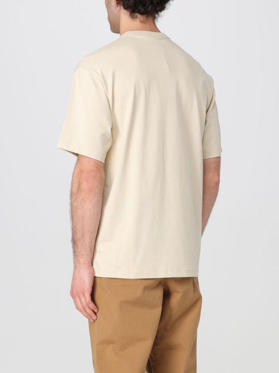 25FW 노스페이스 반팔 티셔츠 NF0A8C3P 3X41 Beige - NORTH FACE