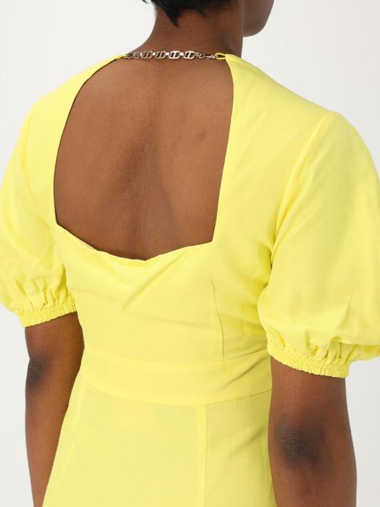 25FW 트윈셋 숏 원피스 241TT2107 07010 Yellow - TWINSET