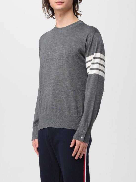 25FW 톰브라운 스웨터 MKA002AY1014 038 Grey - THOM BROWNE