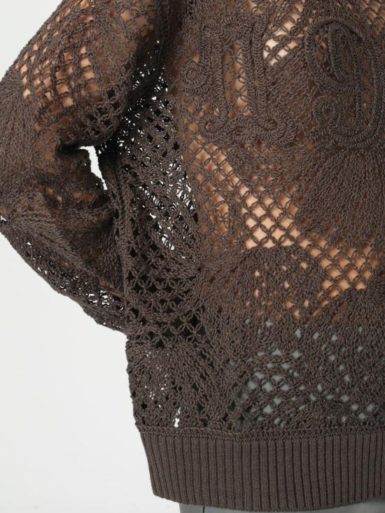 25FW 막스마라 파레아 스웨터 2511361102600 001 Brown - MAX MARA