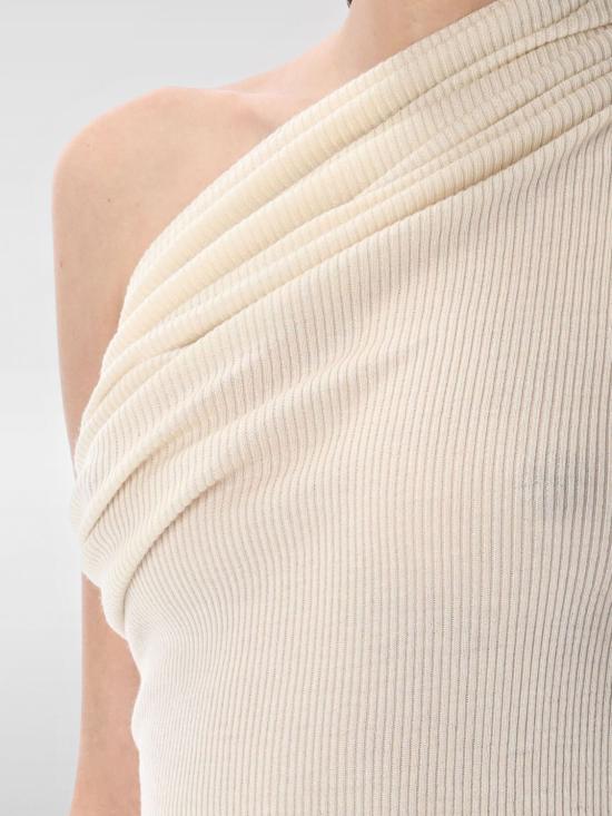 25SS 릭 오웬스 롱 원피스 RP01E7627RIBM 41 Beige - RICK OWENS