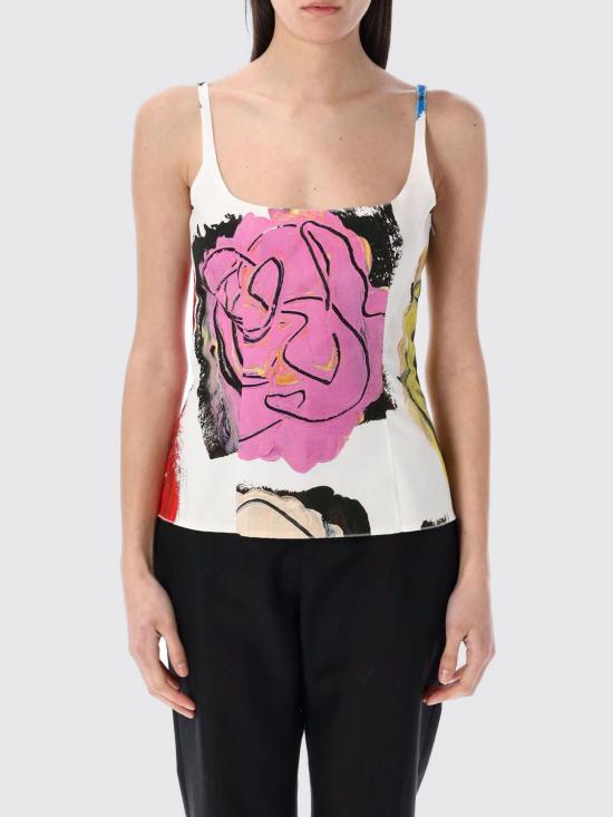 25SS 마르니 탑 TTMA0394A0UTC510 LYW01 Multicolor