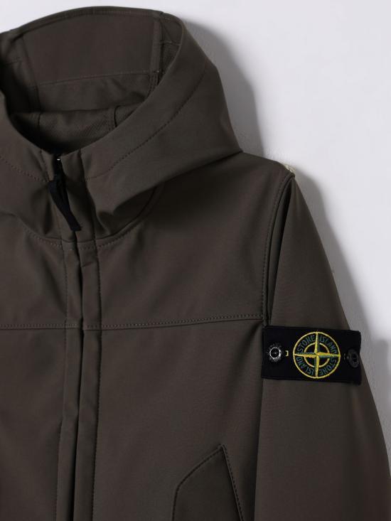 25FW [키즈] 스톤 아일랜드 캐주얼 자켓 4100002S0A22 V0055 Green - STONE ISLAND