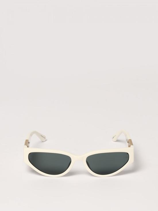 26SS 린다페로우 선글라스 LFL1426C2SUNC2 WHITE YELLOWGOLD MATTYELLOWGOLD DEEPGREEN White - LINDA FARROW