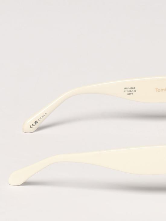 26SS 린다페로우 선글라스 LFL1426C2SUNC2 WHITE YELLOWGOLD MATTYELLOWGOLD DEEPGREEN White - LINDA FARROW