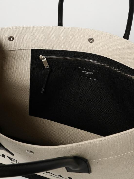 25FW 생로랑 토트백 509415FAAVU 9083 Black - SAINT LAURENT