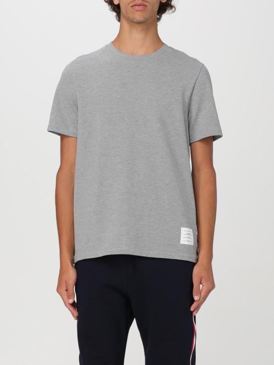 25FW 톰브라운 반팔 티셔츠 MJS056A00050 055 Grey