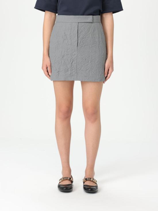 25FW 막스마라 숏 스커트 2511101283600 002 Grey
