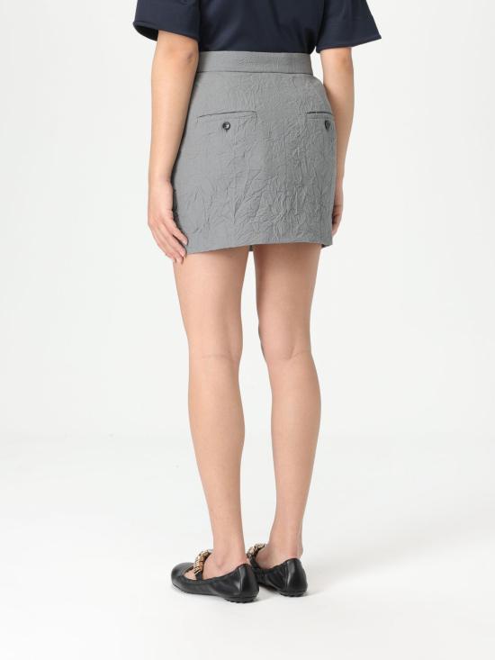 25FW 막스마라 숏 스커트 2511101283600 002 Grey - MAX MARA