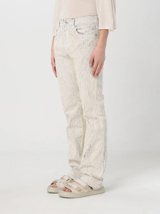25SS 릭 오웬스 데님 팬츠 RR01E5308SMMC 11 White - RICK OWENS