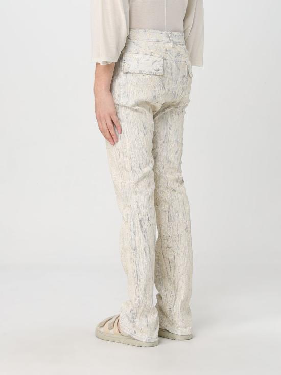 25SS 릭 오웬스 데님 팬츠 RR01E5308SMMC 11 White - RICK OWENS
