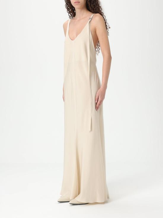 25FW 스포트막스 롱 원피스 2512221052600 001 Ivory - SPORTMAX