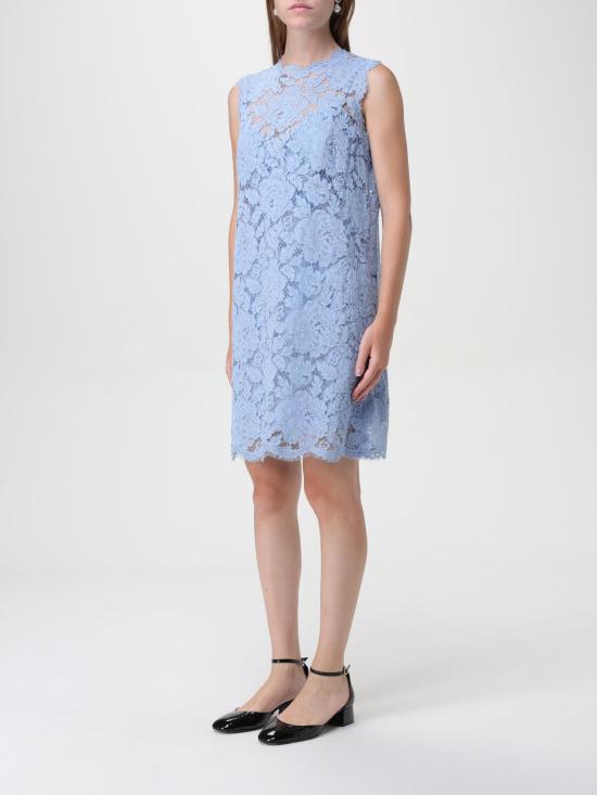 24FW 돌체앤가바나 롱 원피스 F6ATYTHLM7L F3981 Wisteria - DOLCE & GABBANA