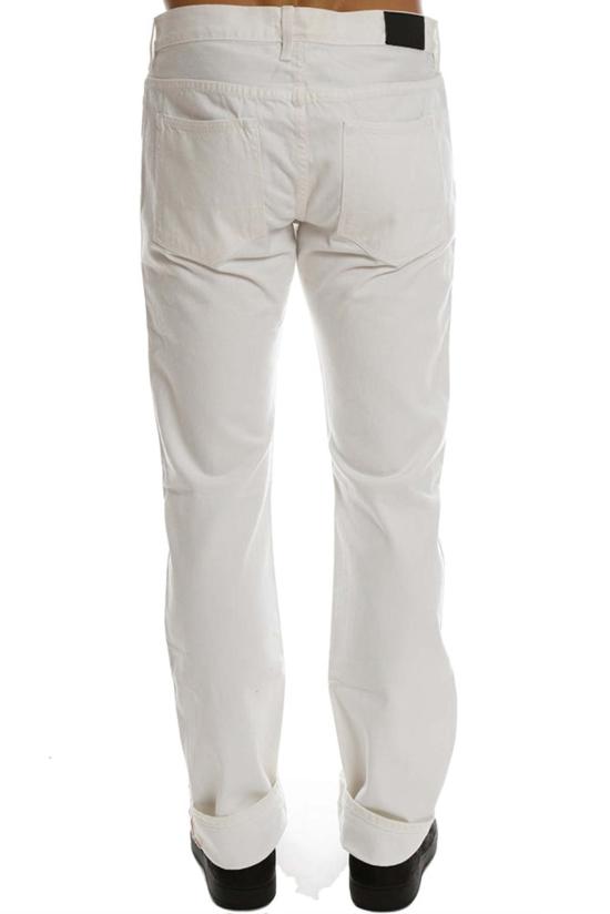  Simon Spurr 스트레이트 팬츠 사이먼 스퍼 파이프 진 화이트 - SIMON SPURR