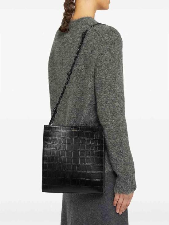 25FW 질샌더 숄더백 P7074J07WG0023001 Black - JIL SANDER